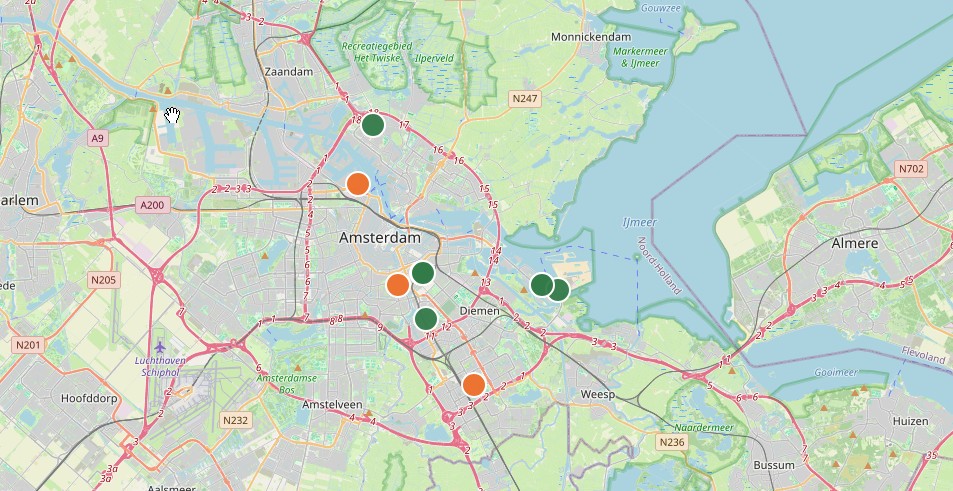 Cleanup acties in Amsterdam